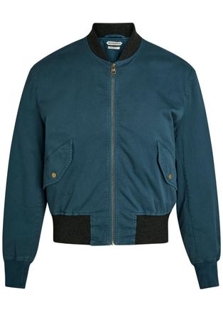 J.W.Anderson Cotton Bomber Jacket - Navy - 52 (IT52 / XL)