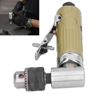 OEM Taladro Neum&aacute;tico Angular De 90&deg; - M&aacute;quina De Taladrado Y Roscado - Aleaci&oacute;n De Zinc - Portabrocas De 3/8 - 25.000 Rpm