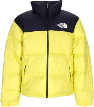 The North Face Retro Nuptse Yellow Tail Down Jacket - Heren - Ski Jassen - Geel - XL - Fitness