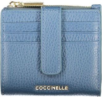 Coccinelle Blu Leather Women Womens Wallet