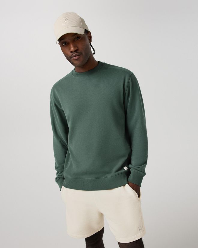 Cypress Vintage Crew Neck Shirt | Agate Green | Medium