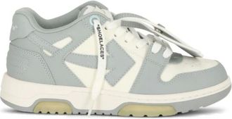 Off-white Schoenen, Dames, Grijs, 39 EU, Leer, Out Of Office Sneakers