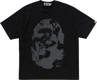 A Bathing Ape graphic T-shirt - men - Cotton - L - Black