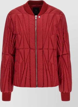 Rick Owens down quilted high-neck bomber jacket