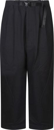 Comme Des Gar&ccedil;ons Black Pleated Trousers