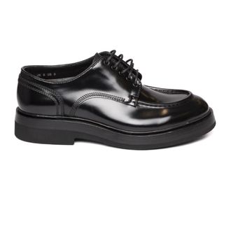 Santoni Heren, Schoenen, Zwart, Maat: 40 EU Leer