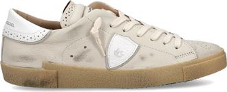 Philippe Model Prsx Tennis - Heren - Sneakers - Wit - 42 EU - Katoen - Schoenen