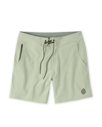Stio | Mens CFS Board Short - 7.5, Size 30 in Sage Flats