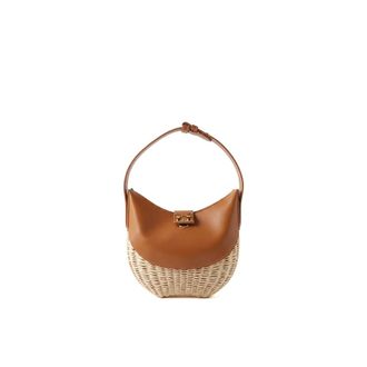 Rodo Small Paris Wicker - female - Rodo - Shoulder Bags - Brown - ONE SIZE - Bags