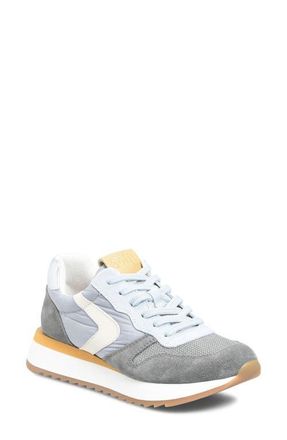 S&ouml;fft Janey Sneaker in Cloud Blue/Yellow Multi at Nordstrom, Size 6.5