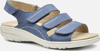 Hotter Womens Abigail Womens Wide Sandals - Blue - Size: 4.5