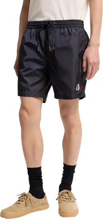 Moncler Technical Nylon Swim Shorts - Navy