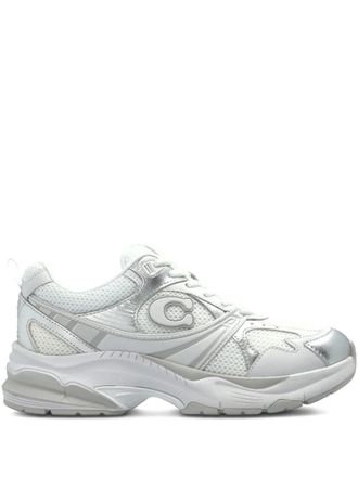 Coach Sneakers con applicazione logo - Bianco