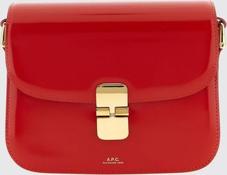 A.P.C. A. P.C. Borsa Grace in pelle spazzolata