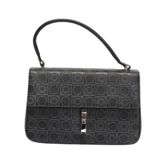 Ferragamo Pre-owned Handbags, female, Black, Size: ONE SIZE Pre-owned Handbag