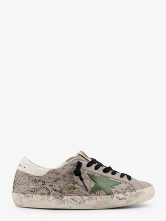 Golden Goose Super Star Classic With List in pelle - GOLDEN GOOSE DELUXE BRAND - gender_Man