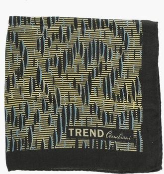 Corneliani TREND Patterned Silk Pocket Square size Unica