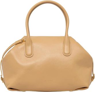 Themoir&egrave; Elegante Handtas - Dames - Handtassen - Beige - ONE Size - Leer - Tassen