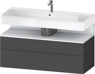 Duravit Qatego Meuble Sous-lavabo, 1 Tiroir Et 1 Tiroir, - Duravit