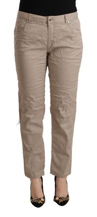 Acht Tencel Mid Waist Tape Casual Womens Pants