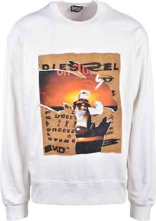 Diesel Crew Neck Sweatshirt - White