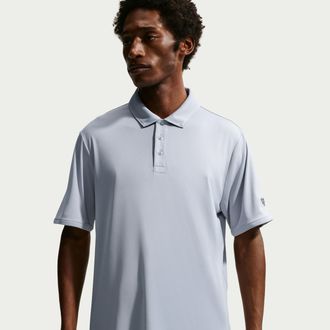 Nike Mens Par Dri-FIT Golf Polo in Grey | IQ7023-012