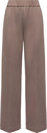 Moncler Moncler Technical Fleece Sweatpants, Women, Brown, Size: L