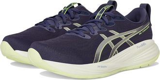 Asics GEL-Cumulus 27 Mens Running Shoes Indigo Fog/Lucid Yellow : 10.5 D - Medium, Synthetic