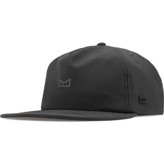 Melin Eagle Hydro 6-Panel Snapback Ball Cap in Black at Nordstrom, Size Medium