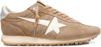 Golden Goose Low-Profile Star Detail Silk Nylon Sneakers