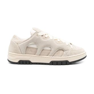 Santha Santha, Schoenen, Heren, Beige, 40 EU, Leer, Model 1 Sneakers