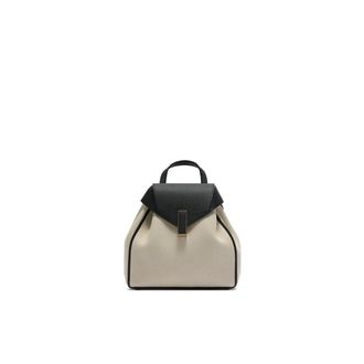 Valextra Backpacks, female, Gray, Size: ONE SIZE Iside Mini Backpack
