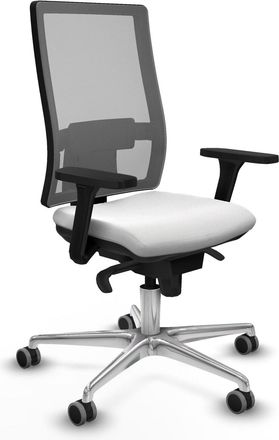 Piqueras y Crespo Piqueras Y Crespo Horna Silla De Oficina Blanca Ajustable