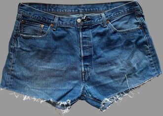 Levi's Womens Vintage 501 Denim Shorts In Blue