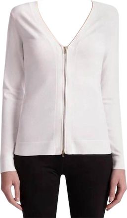 Capsule 121 Flex Cardigan In White