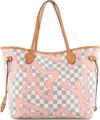 Louis Vuitton Neverfull NM Limited Edition Damier Tahitienne MM shopper - Roze