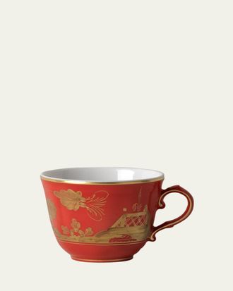 Ginori 1735 Oriente Italiano Gold Coffee Cup, Rubrum