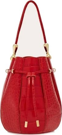 Ferragamo Inlays S Drawstring Bucket Bag