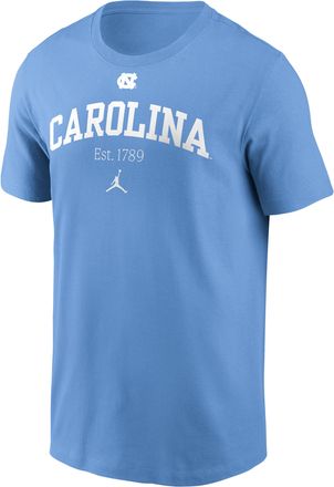Nike Jordan North Carolina Academic Arch Nike Mens College T-Shirt in Blue | N1994EYNCN-LDR