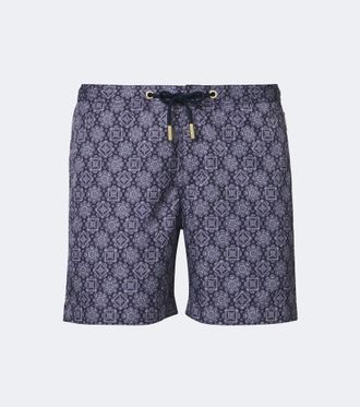 Orlebar Brown Bulldog printed swim trunks