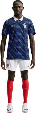 Nike Short Sleeve Football/Soccer Top - Heren - Sport - Blauw - Maat: 2XL