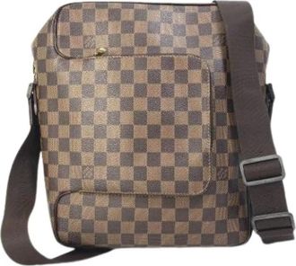 Louis Vuitton Tweedehands Canvas Louis Vuitton tassen - unisex - Vintage Schoudertas - Bruin - ONE Size - Vintage