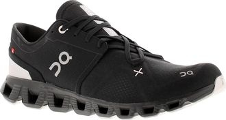 On Running On Running Womens Trainers Cloud X Lace Up black Textile - Size UK 4