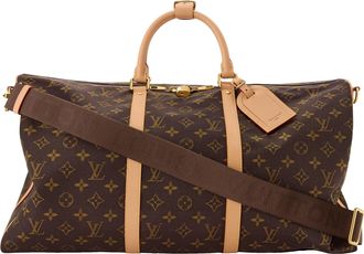 Louis Vuitton Keepall Bandouliere 50 Brown M2A497