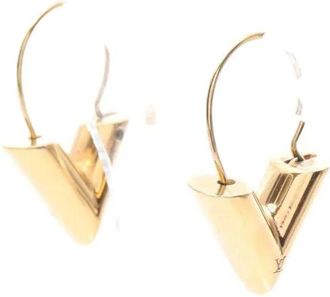 Louis Vuitton Orecchini a cerchio placcati oro Essential V 2021