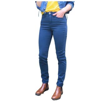 Denim Studio Slim Fit Claire Broek - Dames - Slim Fit Jeans - Blauw - W25 - Katoen - Jeans