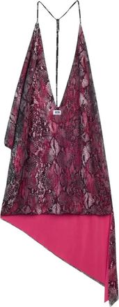 GCDS Abito Corto in Pizzo - - Dresses - Donna - Multicolore - S