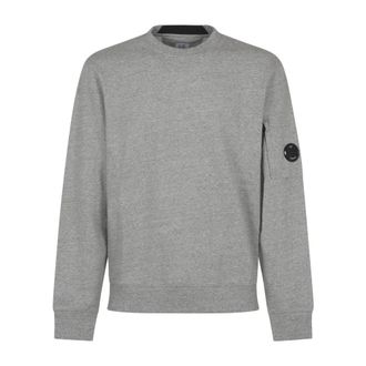 C.P. Company Diagonal Raised Fleece Crew Neck Jumper