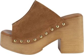 L37 Mujer, Zapatos, Marrón, Talla: 37 EU