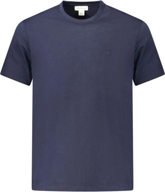 Calvin Klein T-shirt met korte mouwen - Heren - T-shirts - Blauw - 2XL - Katoen - Tops